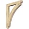 Ekena Millwork Thorton Arts & Crafts Rough Sawn Bracket, Douglas Fir, 4"W x 34"D x 42"H BKT04X34X42THR03RDF - alternate 1